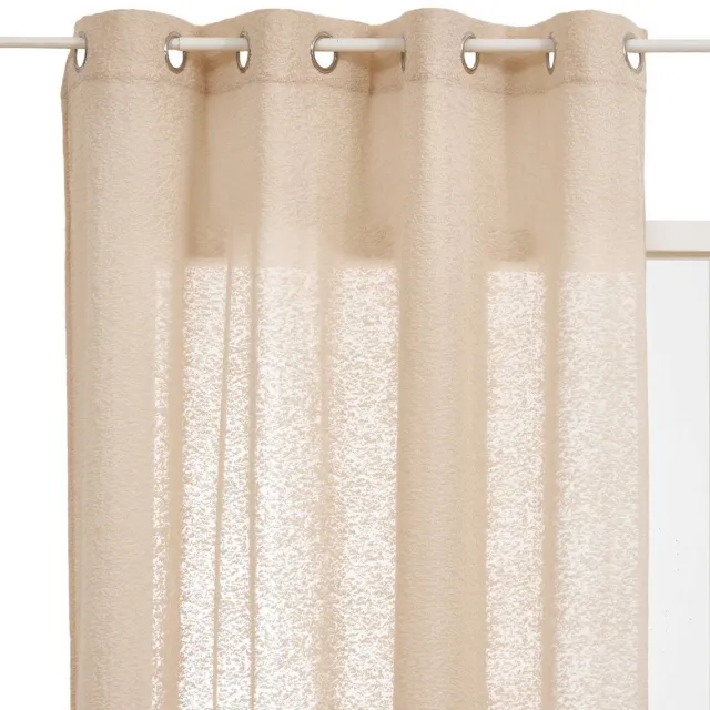 Atmosphera Créateur d'intérieur® Eyda-gordijn 140 x 240 cm, beige Beige lin