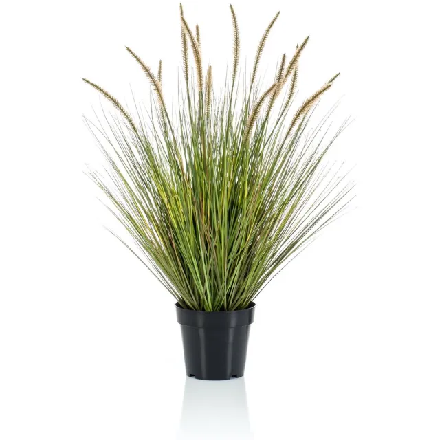 Emerald Kunstplant Pennisetum Gras 85cm - Kunstplant voor binnen Groen