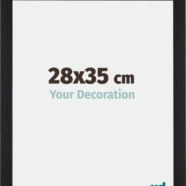 yd. Your Decoration - Fotolijst 28x35 cm - MDF - Zwart Mat - Mura