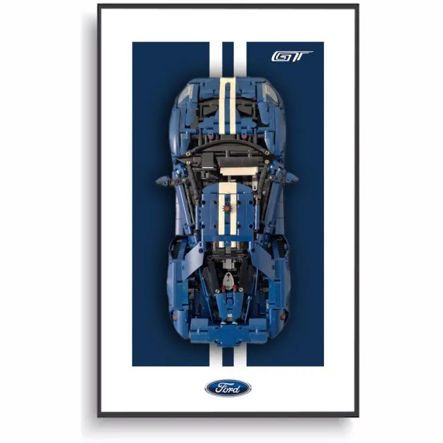 UpgradeRC Display Frame voor Ford GT - 42154
