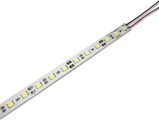ABC-Led 1 meter - extra koud wit - rigide led Strip - 12 volt - 5050 SMD