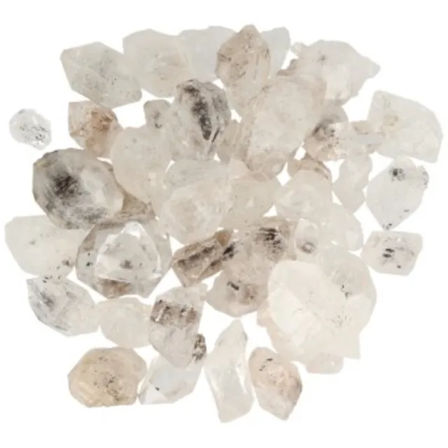Ruben Robijn Herkimer diamant ruw 25 gr. Transparant