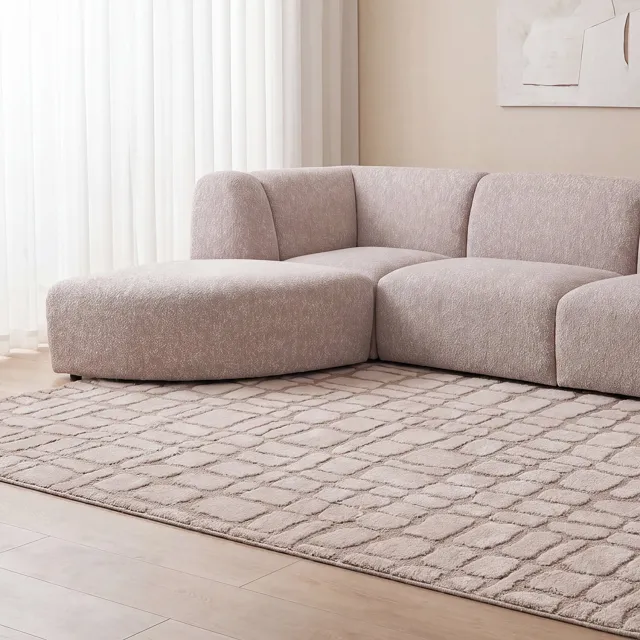 LABEL51 Kyro Vloerkleden - Creme - Polyester - 160x230 cm