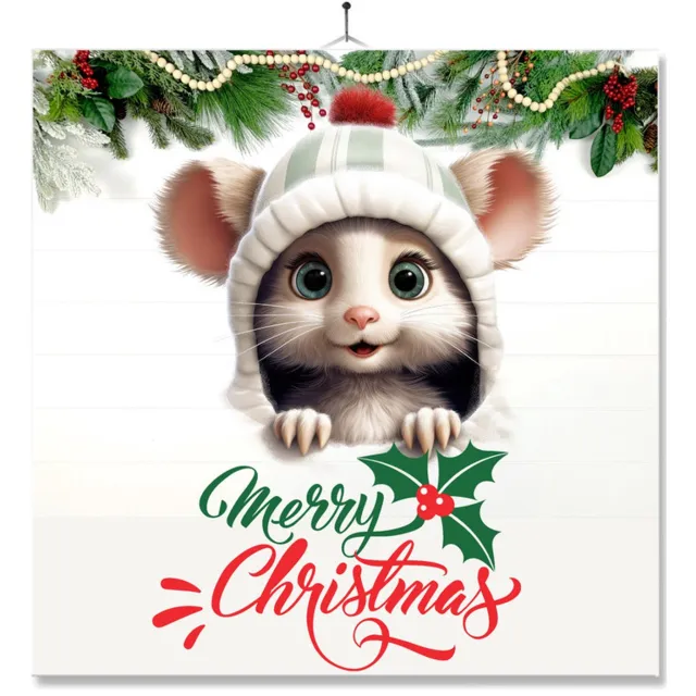 MC Living Tegel Met Opdruk | Kerst | Geschenk | Merry Christmas Dier Ontwerp 6
