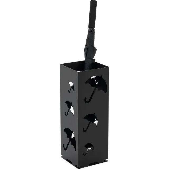 Spinder Design parapluhouder Storm - Zwart - Staal