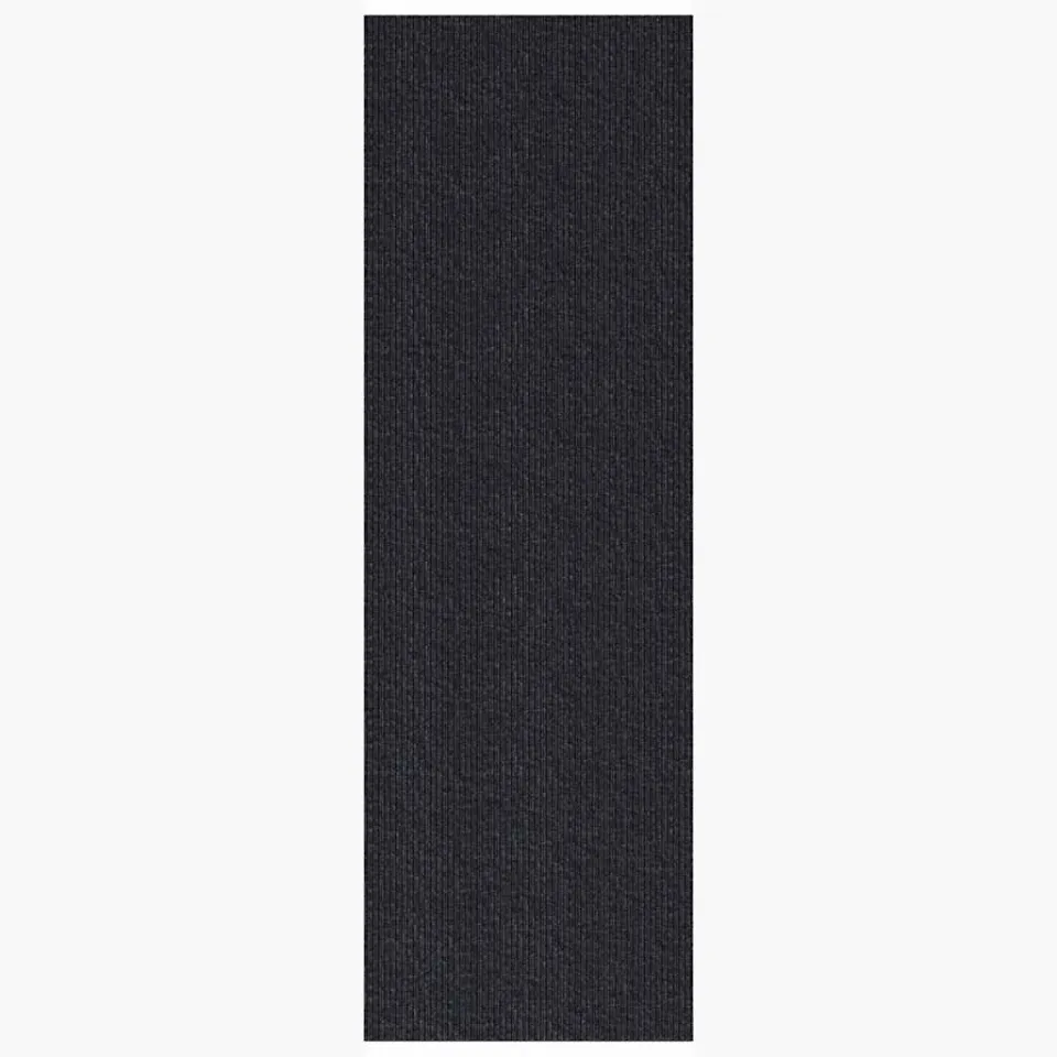 vidaXL Tapijt Loper Antraciet 80 x 200 cm Stof Anthraciet