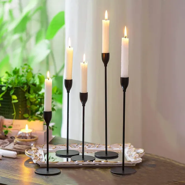 Boter Kandelaar – Kaarsenhouder – Candle holder Zwart