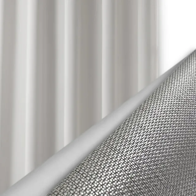 PRESTIQUA Merkloze Velours Verduisterende Gordijnen 290x205cm - 100% Blackout Wit