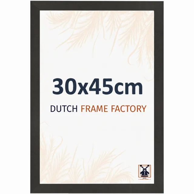 Dutch Frame Factory Fotolijst 30x45 cm - MDF - Zwart Mat - Benno