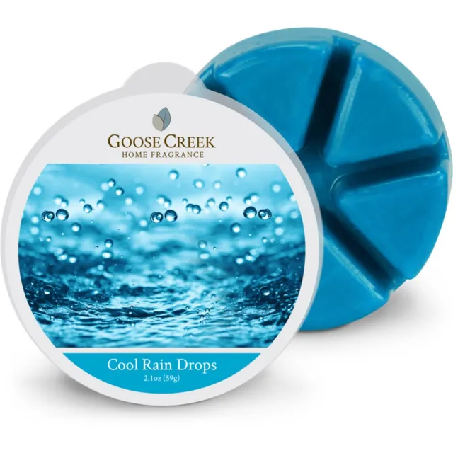 Goose Creek Candle goose creek wax melt Cool Rain Drops blauw