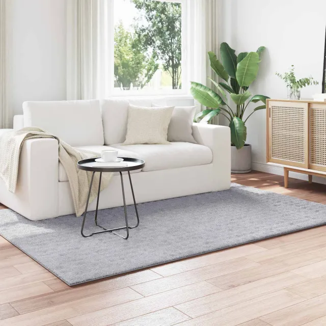 vidaXL Binnen kleed SIROLO Grijs 160 x 230 cm Polyester Medium Pile, foto 2
