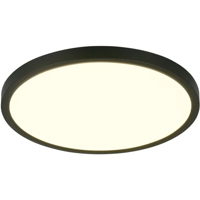 RL LIVE YOUR LIGHT REALITY DRACO - Plafondlamp - Zwart mat - incl. 1x SMD 30 W - Dimbaar met schakelaar - Wand- en plafondmontage - Geheugenfunctie via de wandschakelaar - Eenvoudig te bevestigen - DIP - Schakelaar