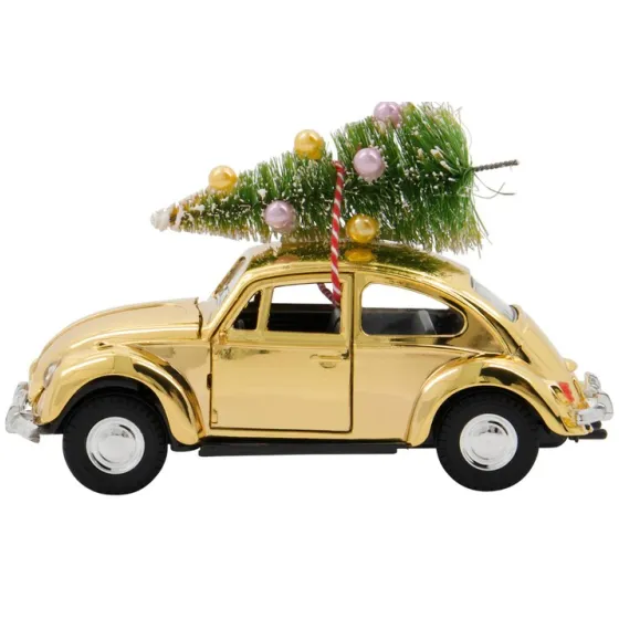 House Doctor kerstdecoratie xmas auto goud