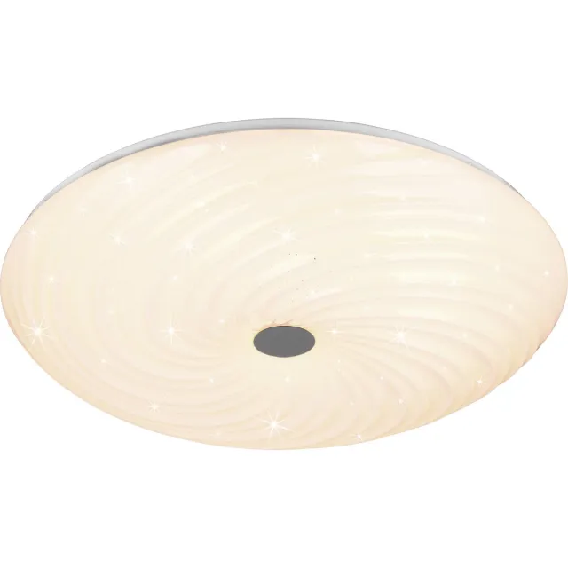 RL LIVE YOUR LIGHT REALITY GRAVITY - Plafondlamp - Wit - incl. 1x SMD 45W - Geintegreerde dimmer - Lichtkleur verstelbaar - Afstandsbediening