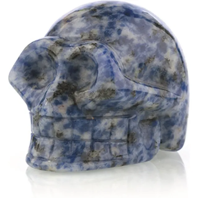 Ruben Robijn Sodaliet edelsteen schedel klein Blauw