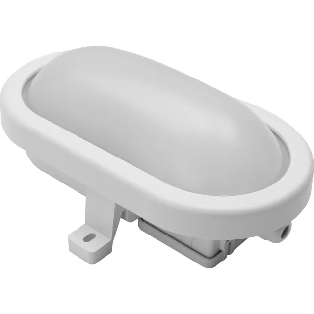Groenovatie LED Wandlamp 12W - Ovaal - Waterdicht IP54 - Warm Wit