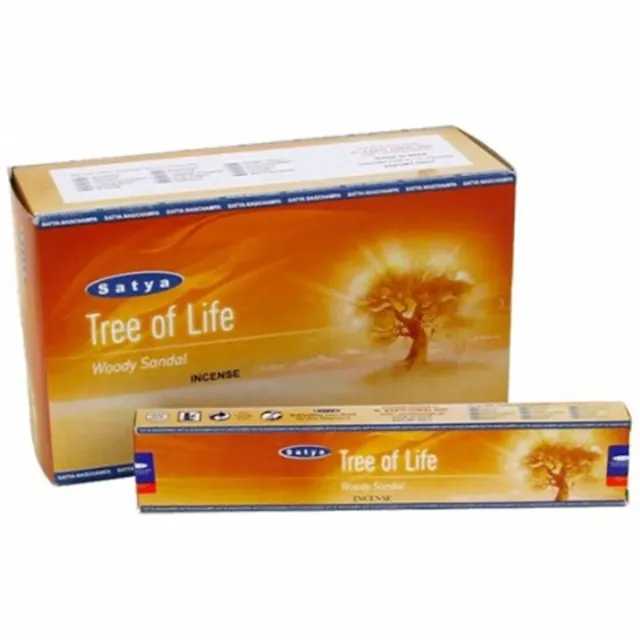 Satya Wierookstokjes Satya Tree of Life (12 pakjes van 15 gram)