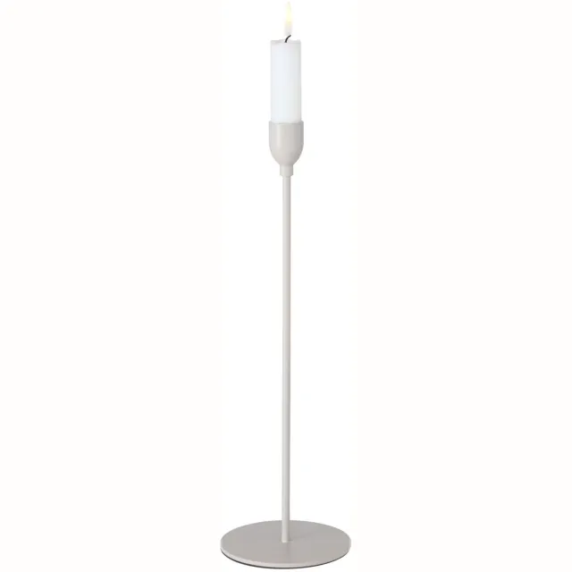 Boltze Home kandelaar ijzer malte 10x33cm beige