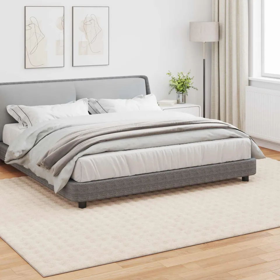 vidaXL Binnen kleed SIROLO Beige 200 x 280 cm Polyester Medium Pile, foto 3