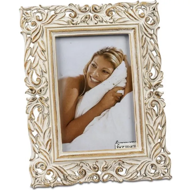 Formano Fotolijst - 10x15 - Goud - Wit\Goud- Polyresin.