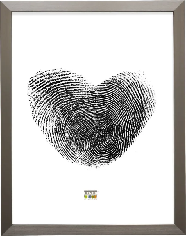 Deknudt Frames Fotolijst - Zilver - S41VD1 - Voor foto: 20x40 cm