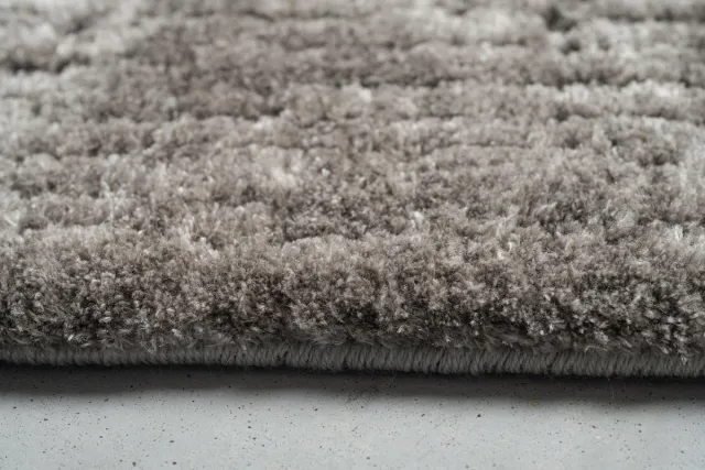Tapis Home Tapison Home Kyoto 014.0500.2121 Vloerkleed - 200 x 290 cm - Taupe - Rechthoekig - Polyester - Eetkamer, Woonkamer, Slaapkamer - Effen - Modern, Landelijk