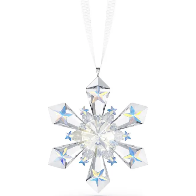 Swarovski beeldje Kerstster 2024 5684505 | wit Swarovski Ster kristal voor kerstdecoratie, elegante stijl en tijdloos design