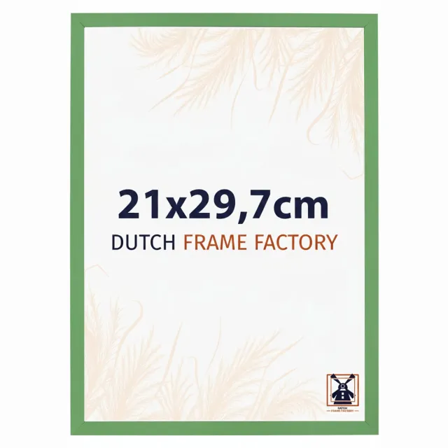 Dutch Frame Factory Fotolijst A4 21x29,7 cm - MDF - Groen - Benno