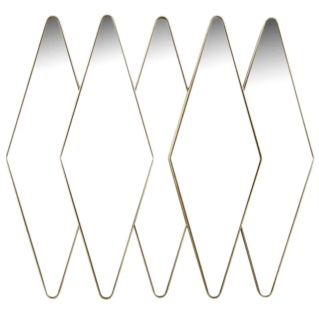 Dutchbone spiegel Kyoko (77 x 70 x 4 cm) Goud
