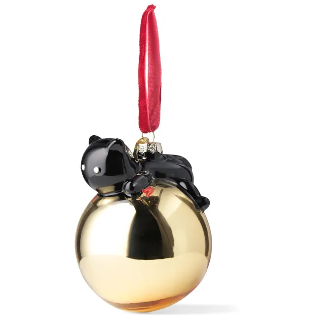 HEMA Siepie kersthanger 8.3x8.3x10.5cm glas bal