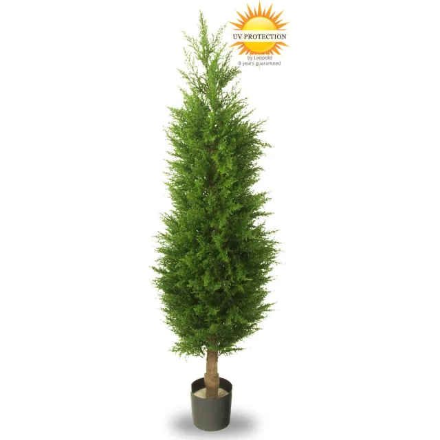 LeopoldFlora UV Kunst Conifeer 100 cm Groen