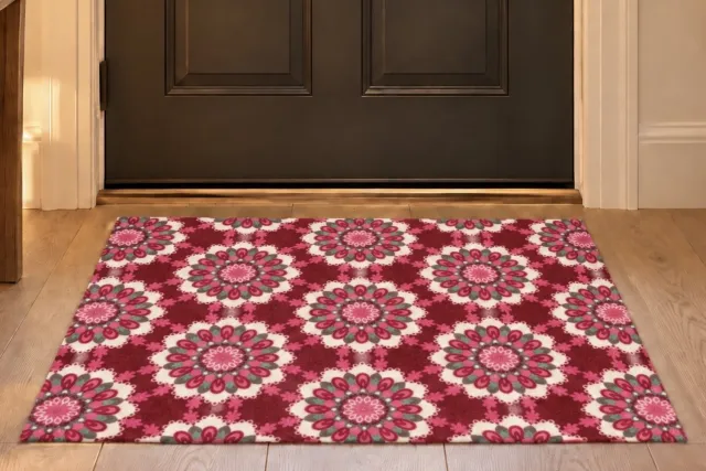 Deurmat Rozenkelim - Droogloopmat 90 x 60 cm - Stijlvol en functioneel