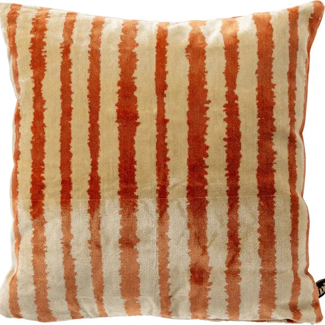 Hoii LORENZO | sierkussen 45x45 cm | Potters Clay | oranje | multicolor | Hoii | met duurzame kussenvulling Terracotta