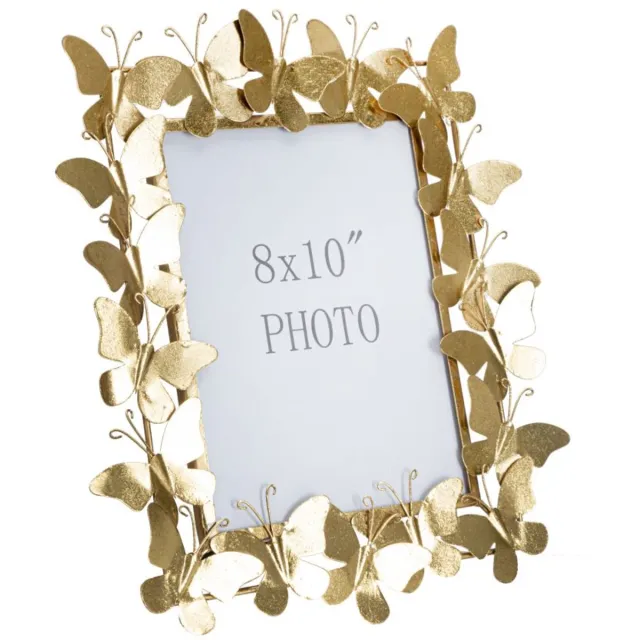 Mauro Ferretti Fotolijst Butterfly Glam 35×15×38 cm Goud