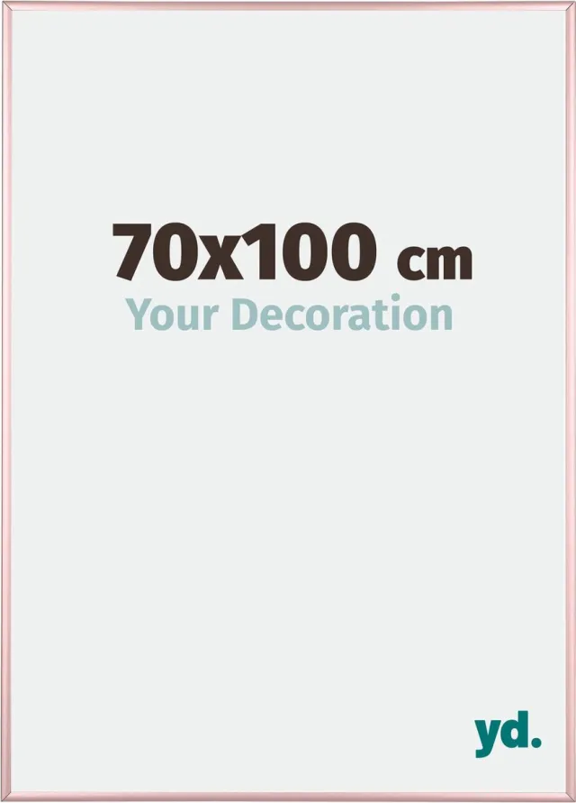 yd. Your Decoration - Fotolijst 70x100 cm - Aluminium - Koper - Kent