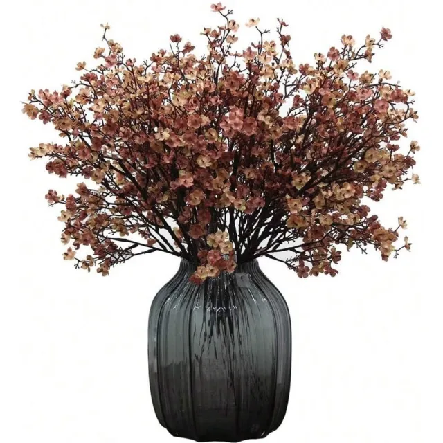 Elegant Kunstbloemen - Elegant en duurzaam - 50 cm - Perfect voor decoratie Bruin
