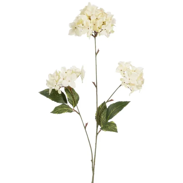Mica Decorations kunstbloem Hortensia Crème