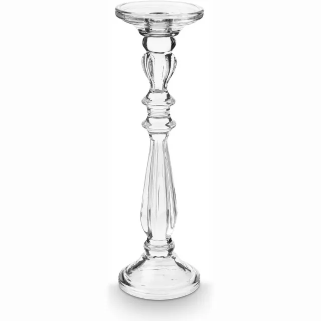 vtwonen Kandelaar - Glas - Transparant - 10 x 34 cm Niet van toepassing