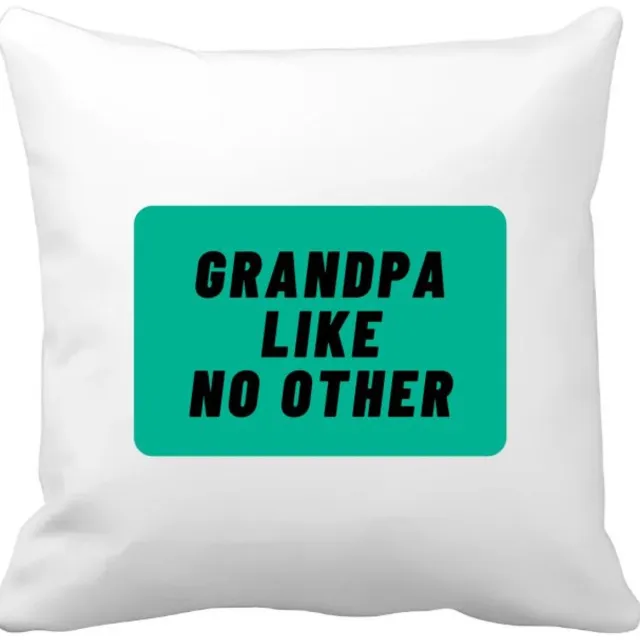 Akyol grandpa like no other Kussen hoes - Opa - geweldige opa - niemand anders - verjaardag - cadeau - kado - bedankje - geschenk - 40 bij 40 cm Multicolor