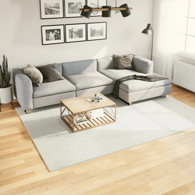 vidaXL Vloerkleed OVIEDO laagpolig 200x280 cm crèmekleurig, foto 2
