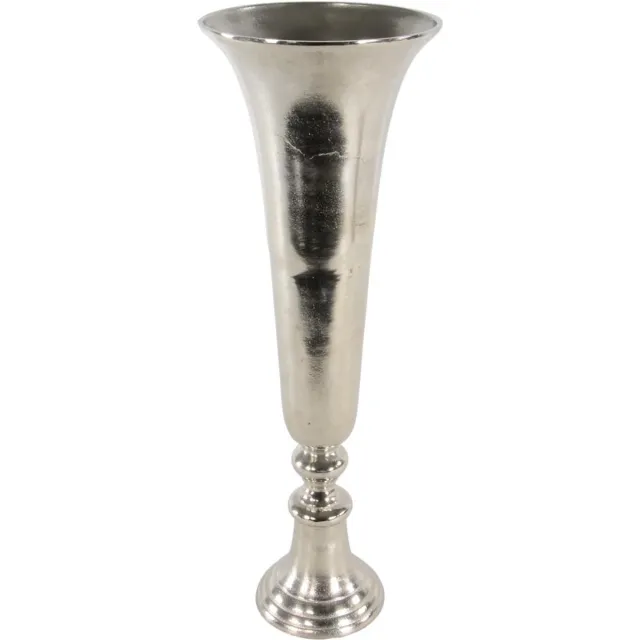 Lesliliving Lesli Living - Vaas Brush - Zilver - Ø19x55cm