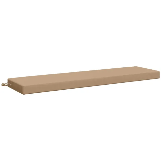 vidaXL Bankkussen - SOEST - 100% - Polyester - Zand - 160 - x - 40 - x - 8 - cm