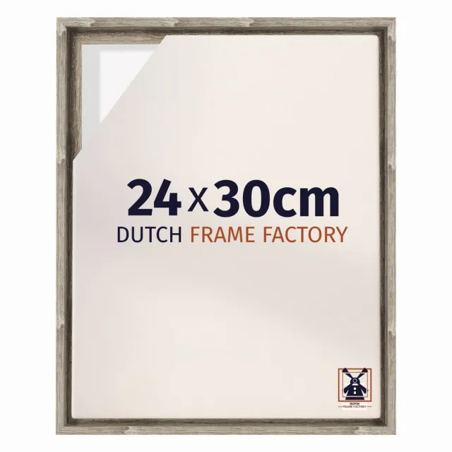 Dutch Frame Factory Baklijst 24x30 cm - Sonoma Eiken - Geschikt voor Canvasdoek - MDF Baklijst Lausanne