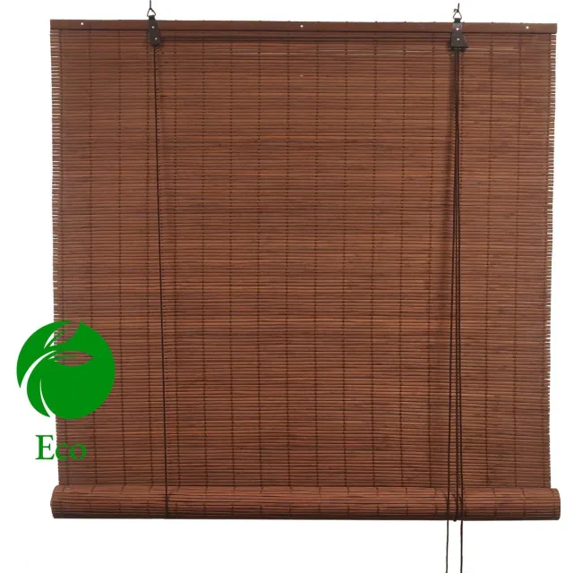 Arzion Bamboe rolgordijn - Bruin 80 x 220 cm