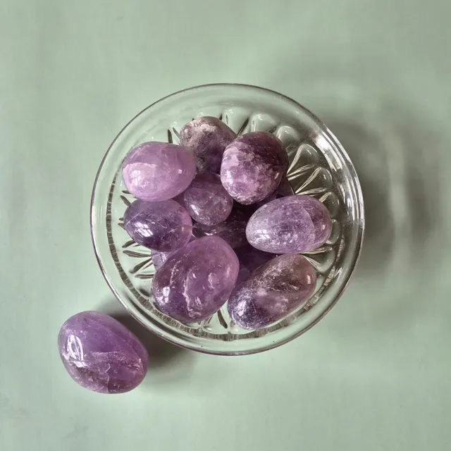 Moonlight Gemstones Crystal Amethist Tumbled Gemstone 3-5cm Meerkleurig