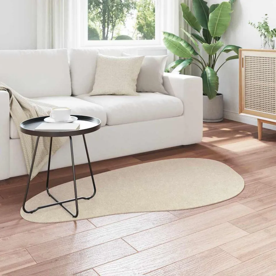 vidaXL Tapijt HUARTE Beige 80 x 150 cm Polyester, foto 3