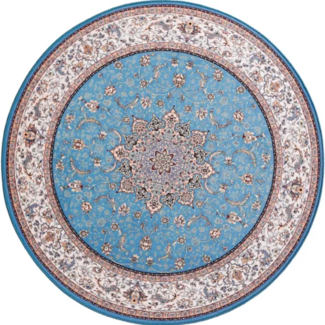 SusaStyle Perzisch Vloerkleed – Nora Blue – Tapijt 150 cm blauw