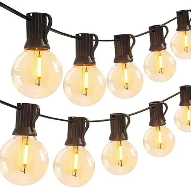 Tremeo LED Lichtslinger 14M - Lichtsnoer - 25 Warm Witte lampen