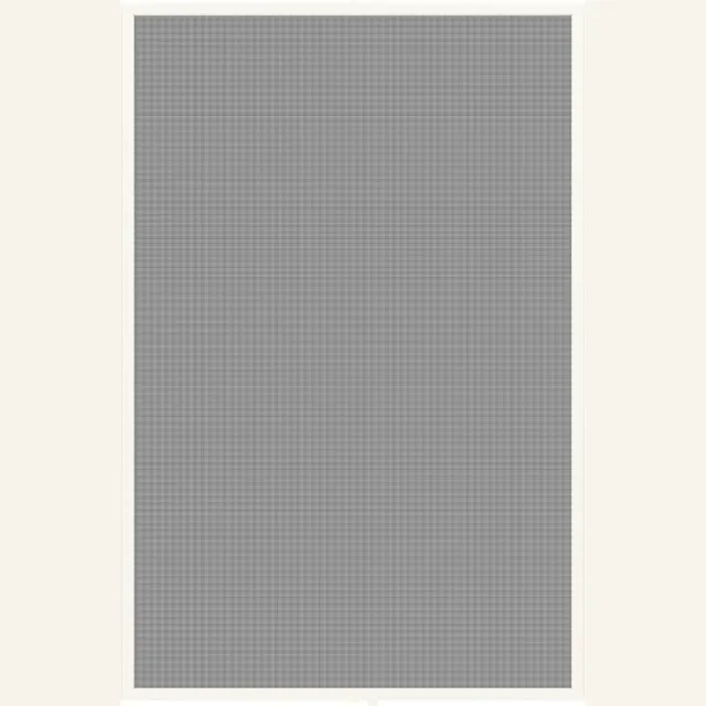 Livn Inzet Raamhor Vliegenraam Basic 80x120cm wit - Speciaal voor draaikiepramen en naar binnen draaiende ramen - Zonder schroeven te monteren - Hoogte en breedte inkortbaar