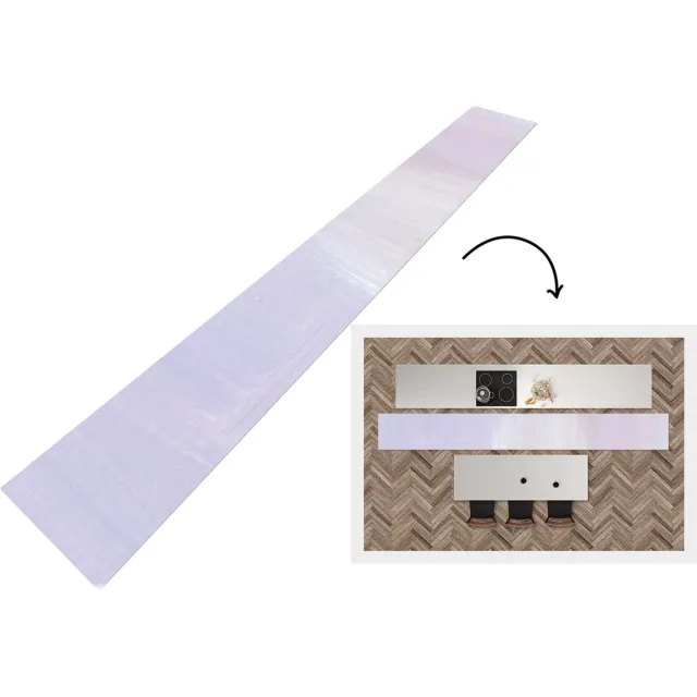 KitchenYeah Keukenloper - Loper keuken - Pastel - Verf - Design - Keukenloper vinyl Multicolor
